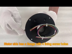 ২৫.৪মিমি ফাঁপা শ্যাফ্ট স্লিপ রিং IP55 জলরোধী ডিজাইন,