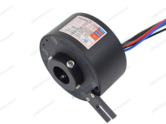 ইলেকট্রিক শক্তির সাথে শিল্পের জন্য গর্ত স্লিপ রিং মাধ্যমে