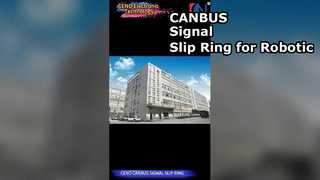 CANBUS সংকেত স্লিপ রিং রোবোটিক আর্ম জন্য শক্তি একত্রিত