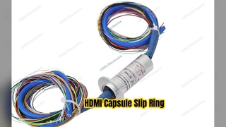 ইথারনেট সহ HDMI ক্যাপসুল স্লিপ রিং
