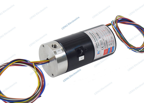 30rpm ইন্টিগ্রেটেড স্লিপ রিং রোটারি বায়ুসংক্রান্ত & পাওয়ার জয়েন্ট এবং বৈদ্যুতিক সংগ্রাহক সঙ্গে