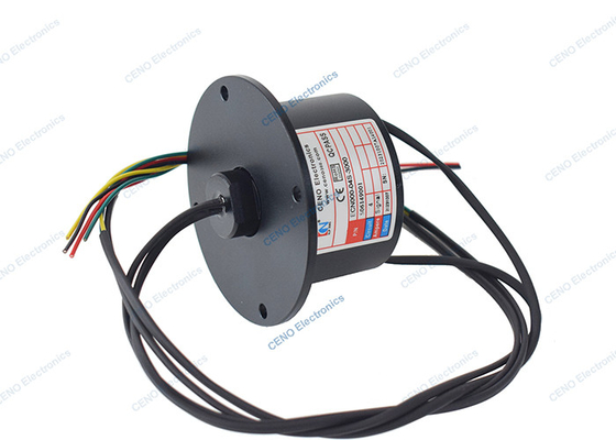 Pt100 চাপ ট্রান্সডুসার উচ্চ গতির স্লিপ রিং 3000rpm বৈদ্যুতিক সংযোগকারী