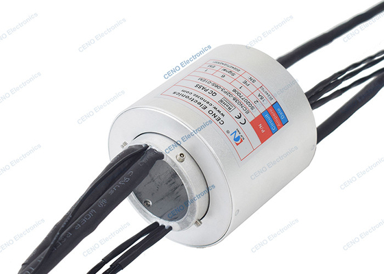 নিম্ন তাপমাত্রা স্লিপ রিং 38mm & ইথারনেট সিগন্যাল দিয়ে ইন্ডাস্ট্রির জন্য