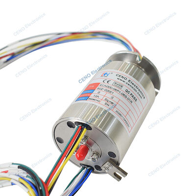 Low Temperature Integrate Power RF Slip Ring with Radio Frequency Rotary Joint